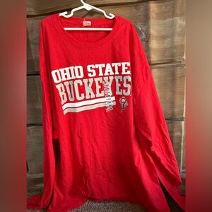 Hanes Ohio State Red Crewneck Shirt-XL